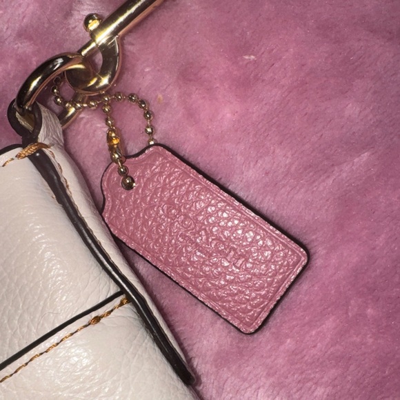 Coach Cream Crossbody Bag with Mickey Mouse Patch - Picture 4 of 16